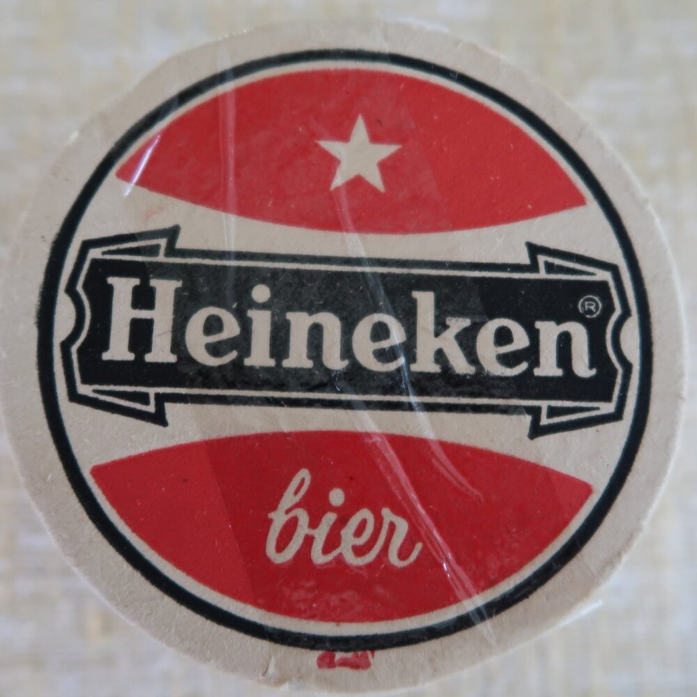 Lot of 12 Vintage German Heineken Beer Coasters